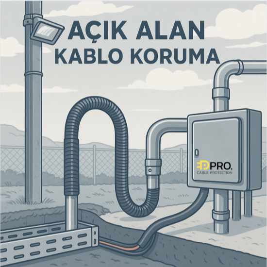 Açık Alan Uygulamalarında Kablo Koruma Nasıl Yapılır?