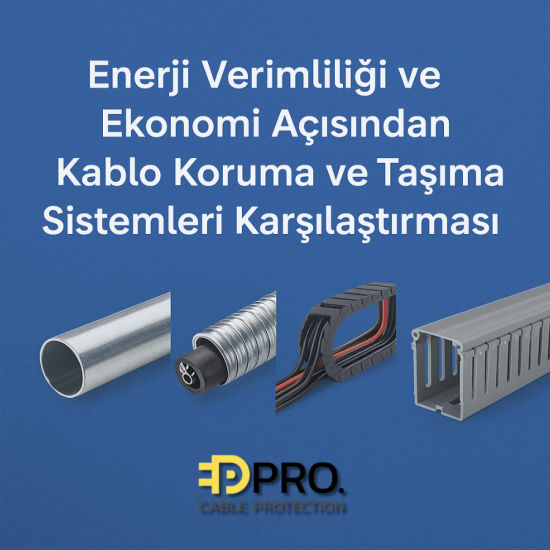 Enerji Verimliliği Ve Ekonomi Açısından Kablo Koruma Ve Taşıma Sistemleri Karşılaştırması