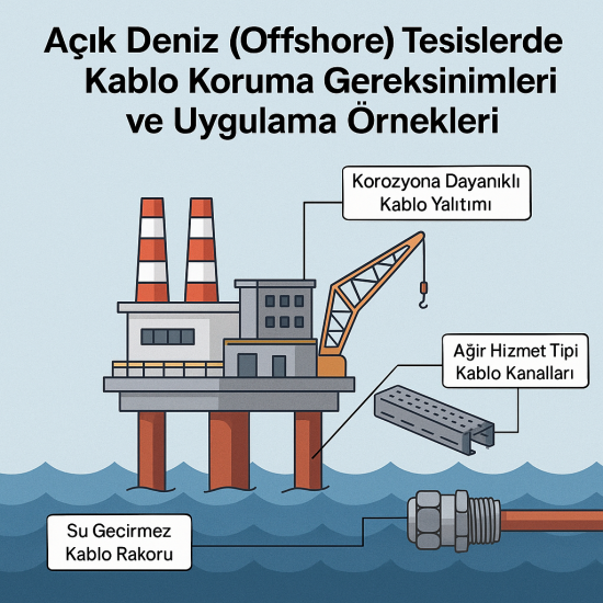 Açık Deniz (Offshore) Tesislerde Kablo Koruma Gereksinimleri Ve Uygulama Örnekleri