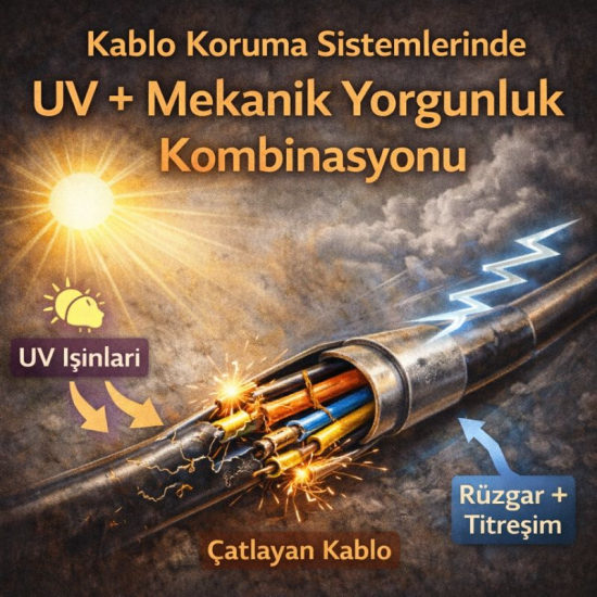 Kablo Koruma Sistemlerinde Uv + Mekanik Yorgunluk Kombinasyonu