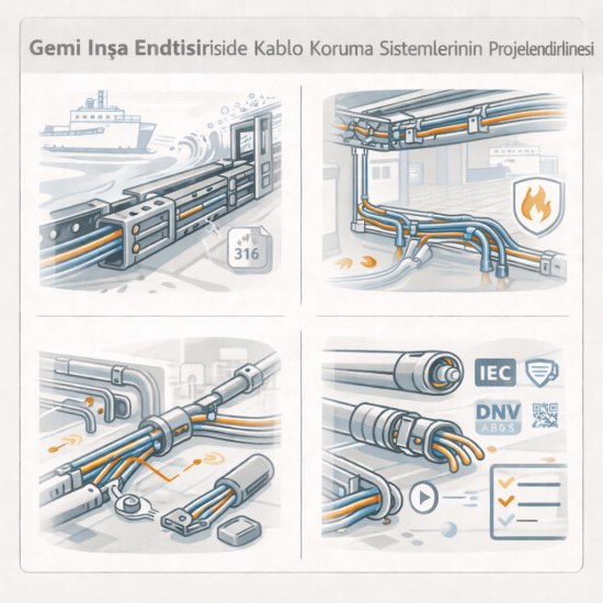 Gemi İnşa Endüstrisinde Kablo Koruma Sistemlerinin Projelendirilmesi