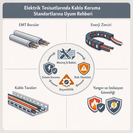 Elektrik Tesisatlarında Kablo Koruma Standartlarına Uyum Rehberi