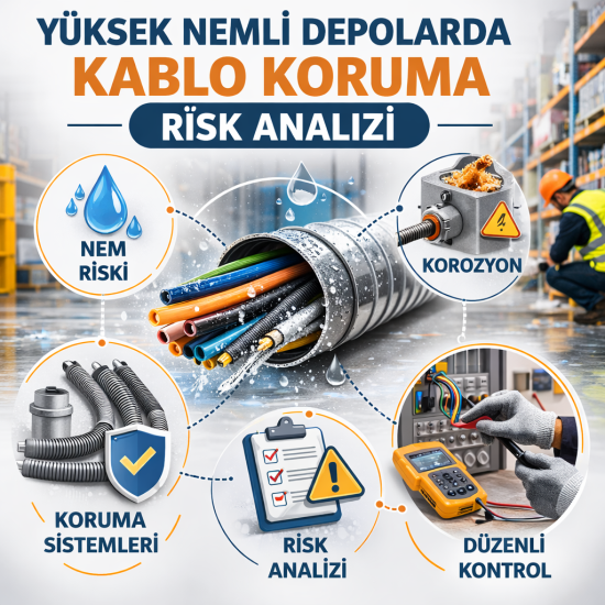 Yüksek Nemli Depolarda Kablo Koruma Risk Analizi