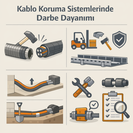 Kablo Koruma Sistemlerinde Darbe Dayanımı Nasıl Artırılır?