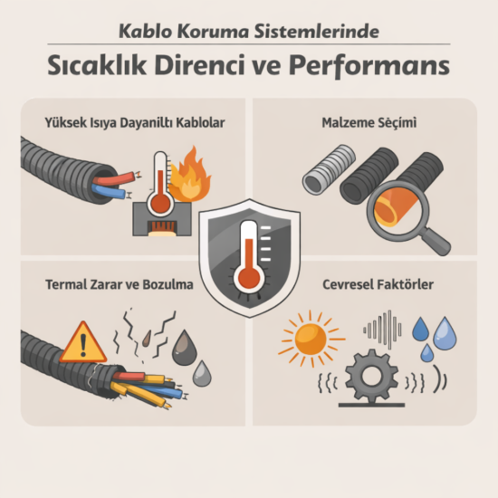Kablo Koruma Sistemlerinde Sıcaklık Direnci Ve Performans
