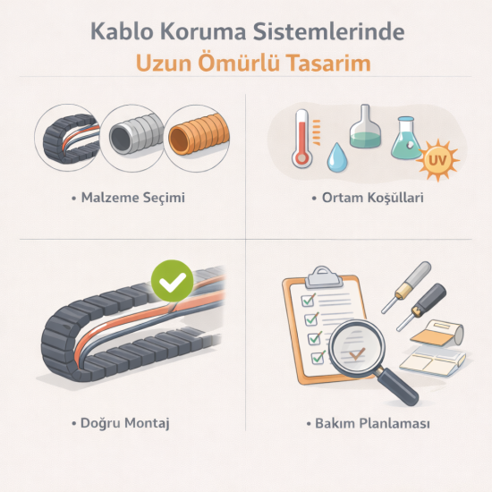 Kablo Koruma Sistemlerinde Uzun Ömürlü Tasarım