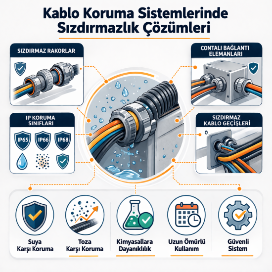 Kablo Koruma Sistemlerinde Sızdırmazlık Çözümleri