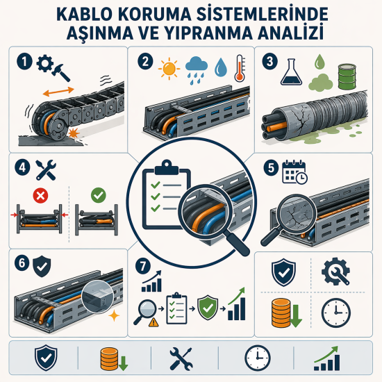 Kablo Koruma Sistemlerinde Aşınma Ve Yıpranma Analizi
