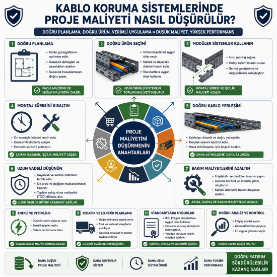 Kablo Koruma Sistemlerinde Proje Maliyeti Nasıl Düşürülür?